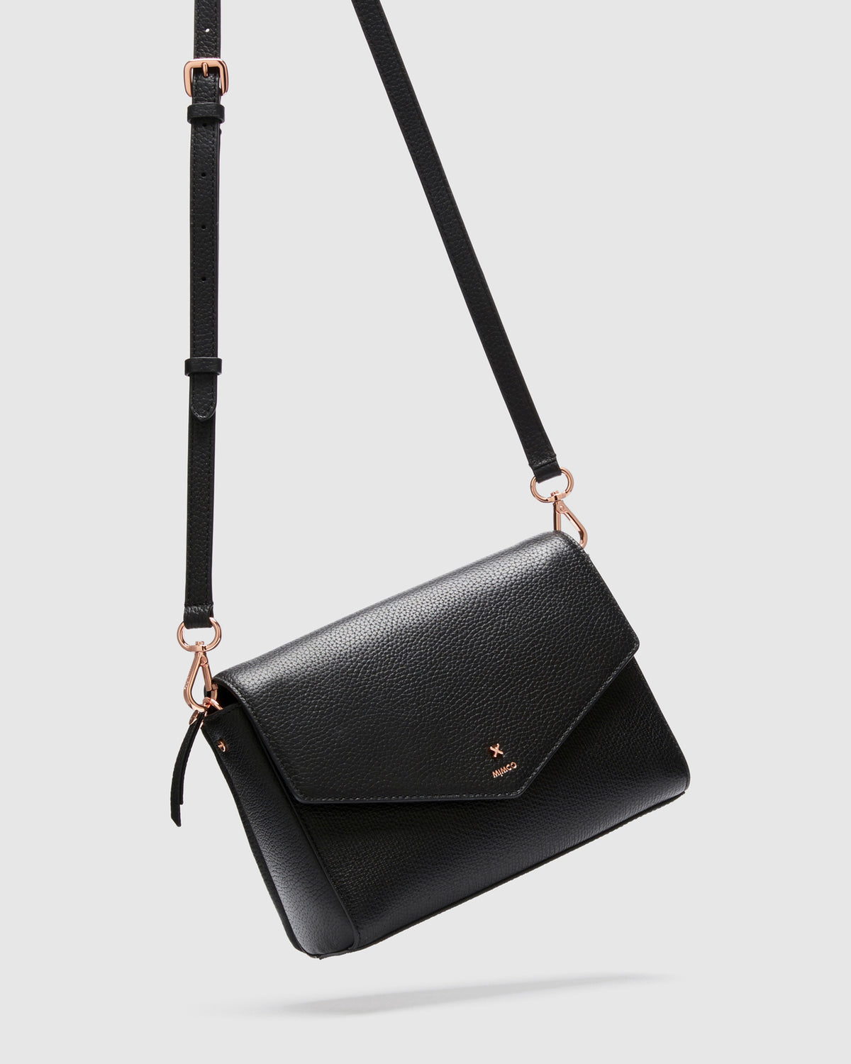 D-VINE CROSSBODY BAG - Black Rose Gold