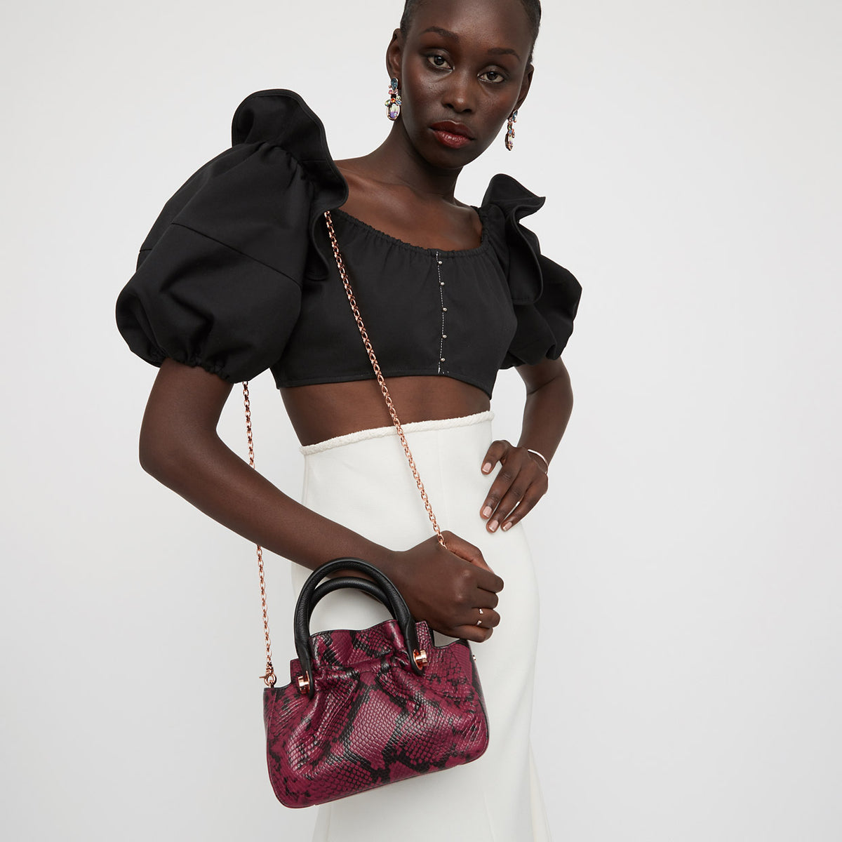 Bloom Micro Tote Bag - Hot Pink