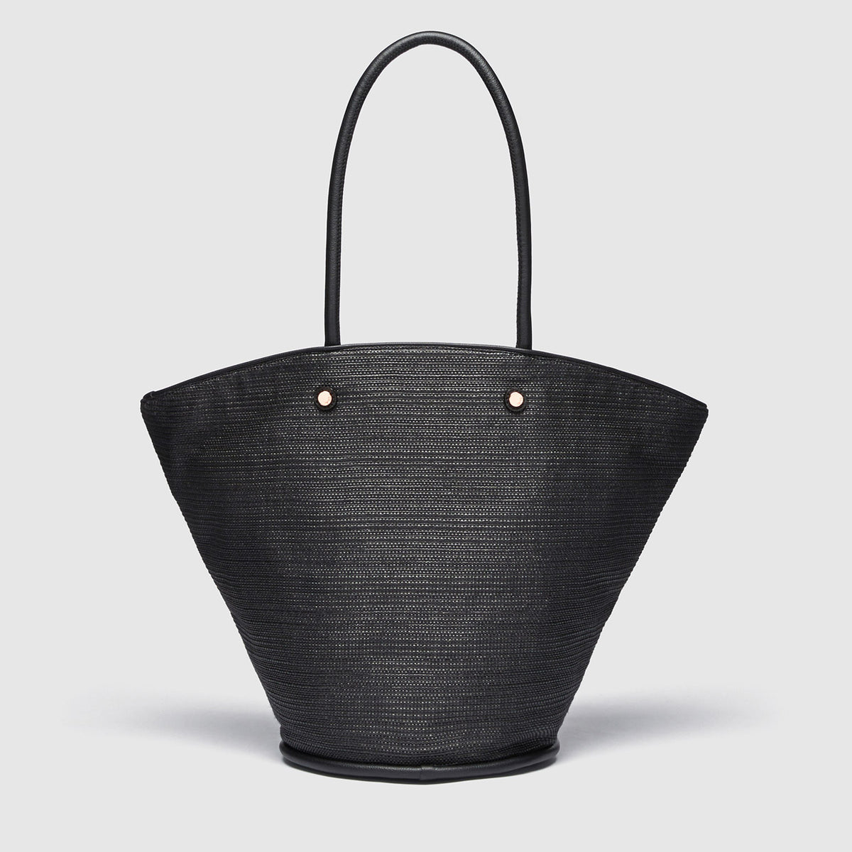 Sultra Basket Tote Bag - Black