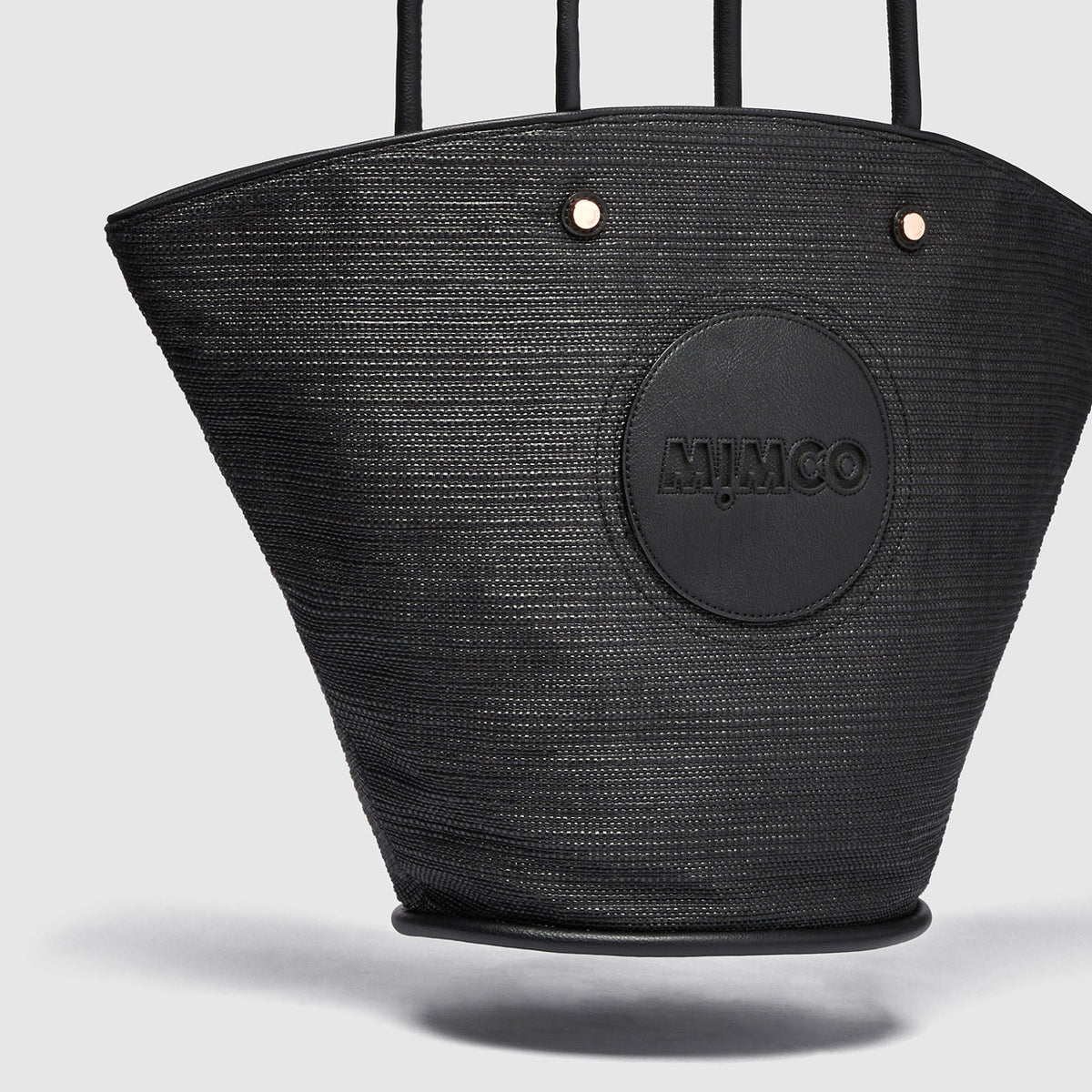 Sultra Basket Tote Bag - Black