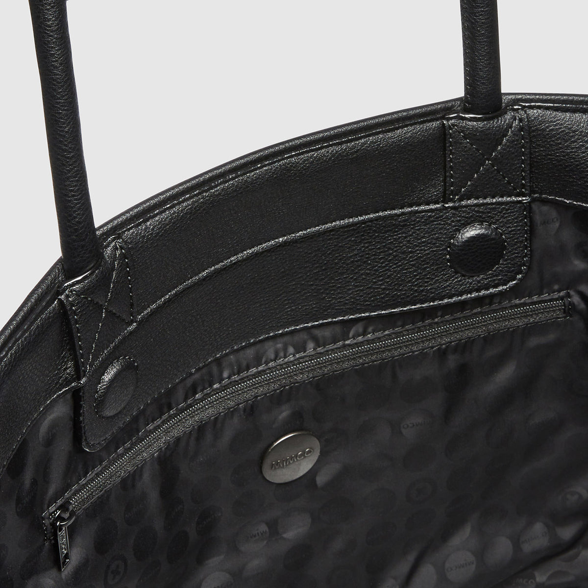 Sultra Basket Tote Bag - Black
