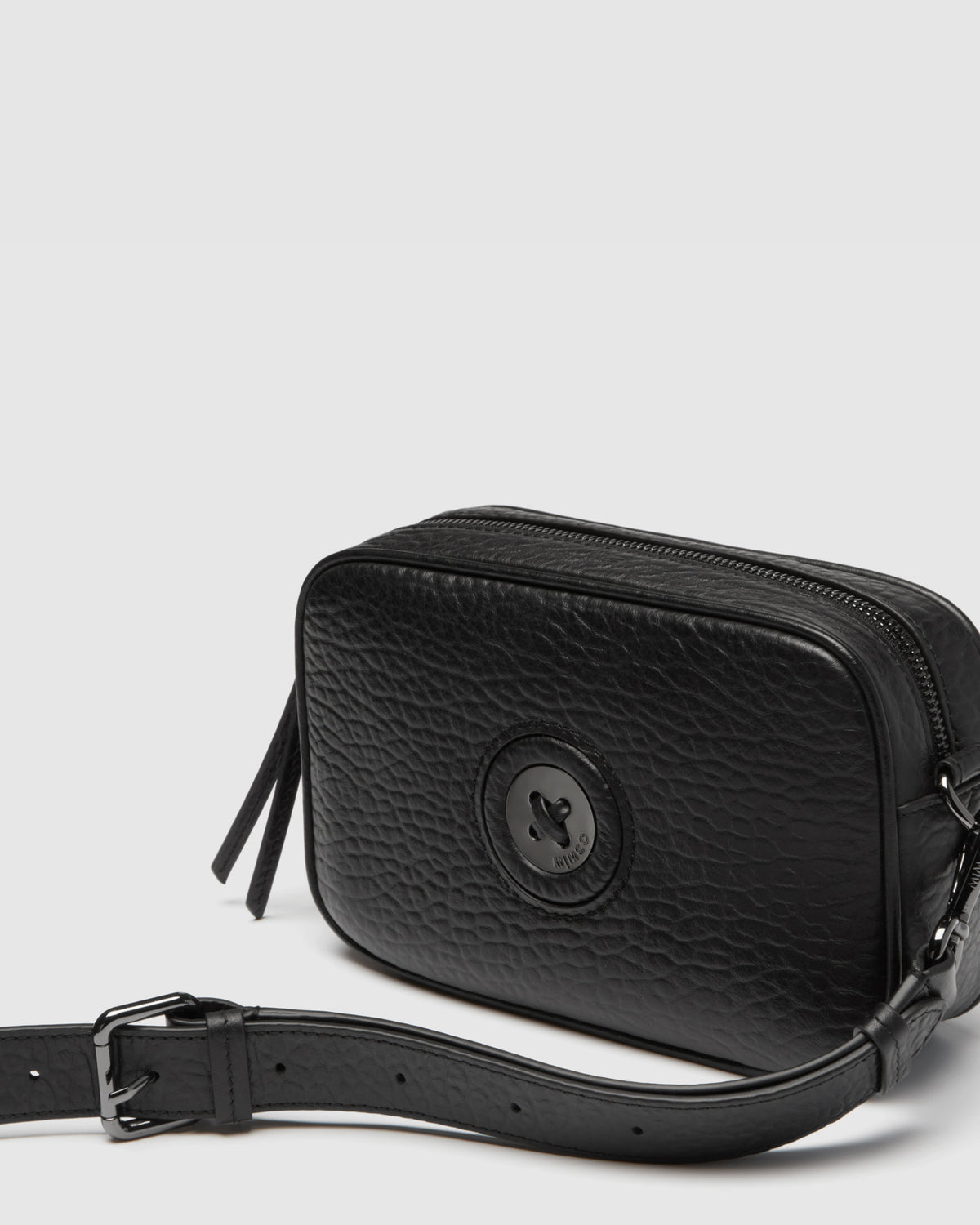 Mim-Mazing Crossbody Bag - Black Gunmetal