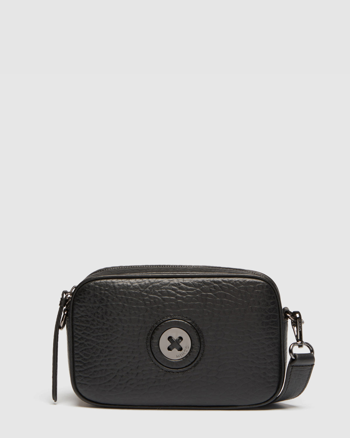 Mim-Mazing Crossbody Bag - Black Gunmetal