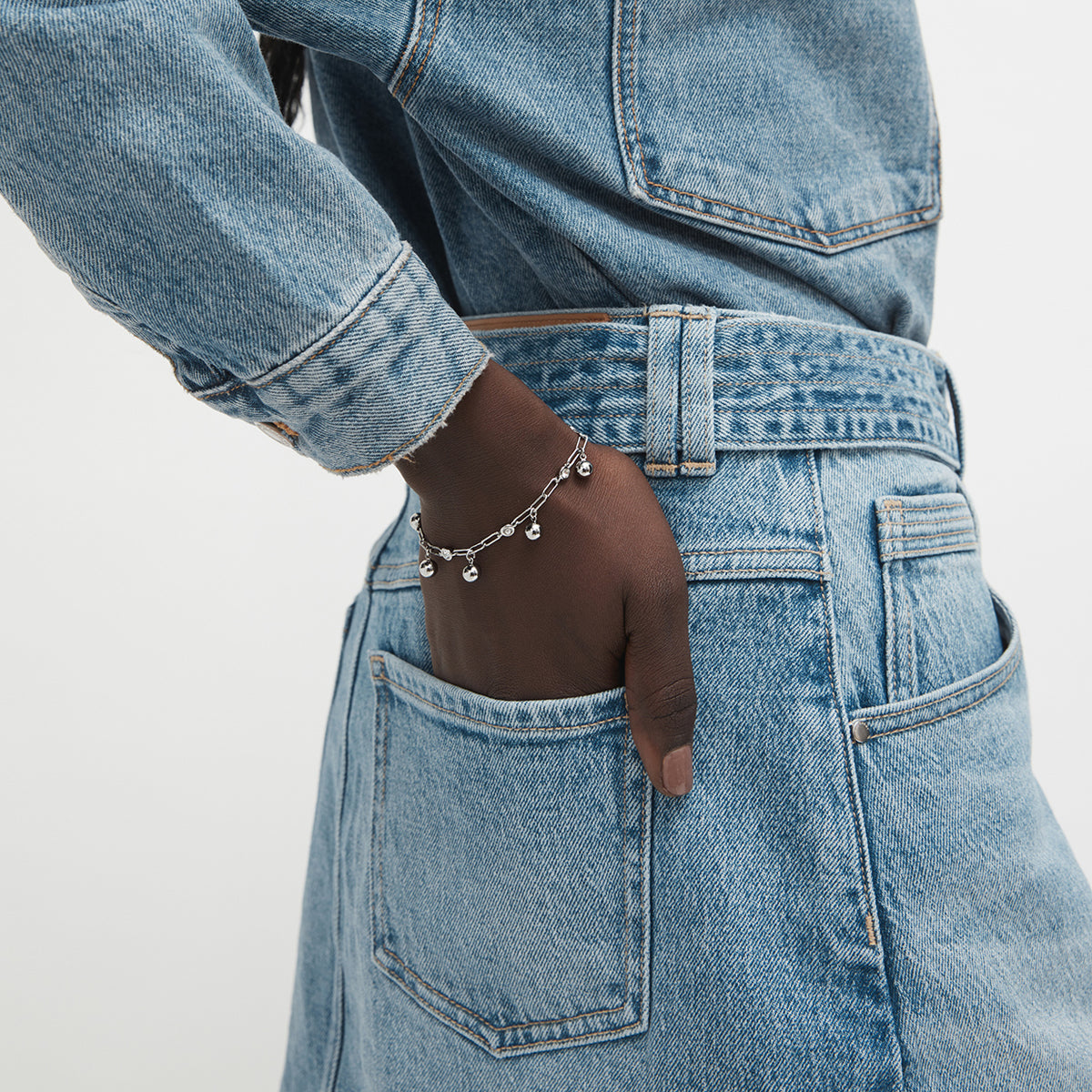 Swivel Bracelet - Silver
