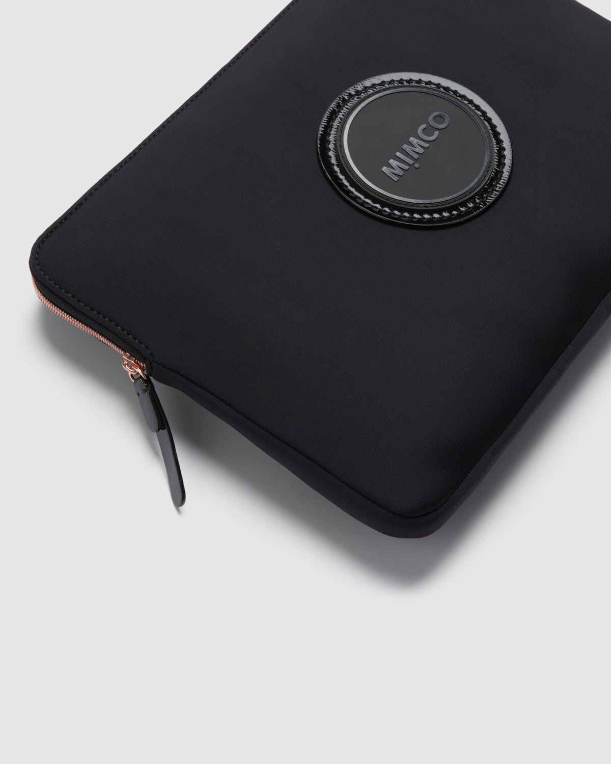 Serenity Laptop Case - Black Rose Gold