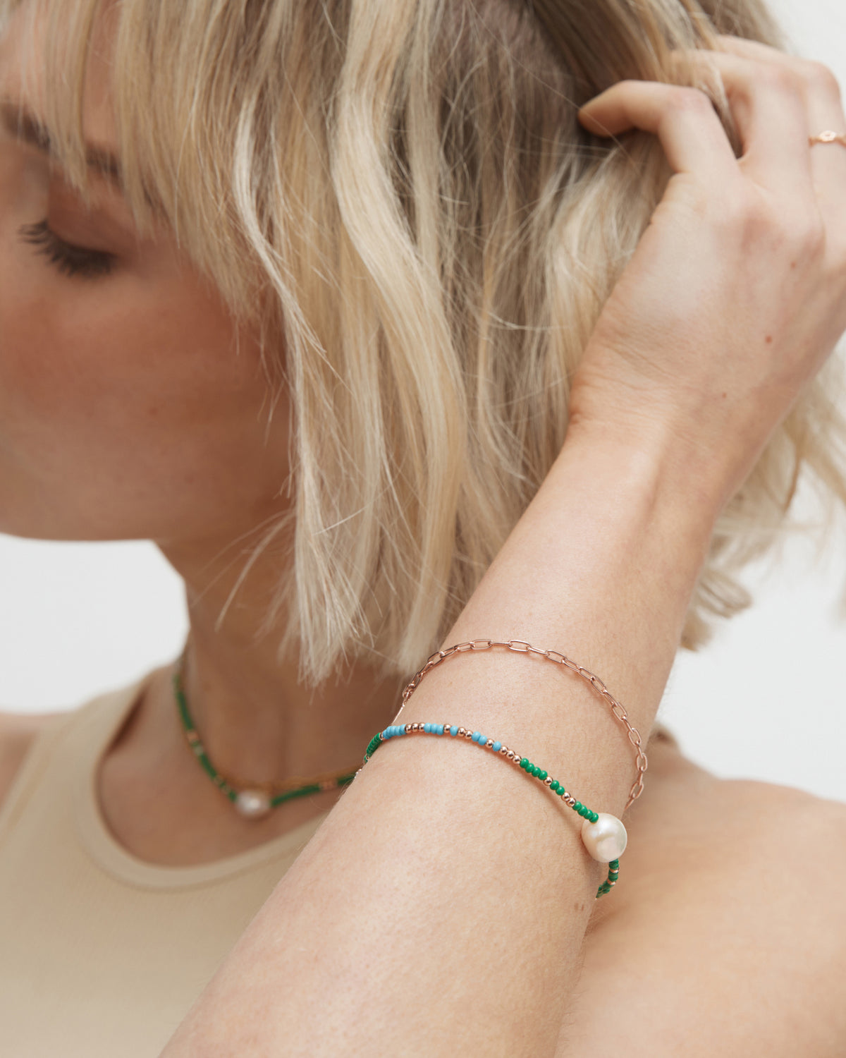 Hazy Bracelet - Emerald