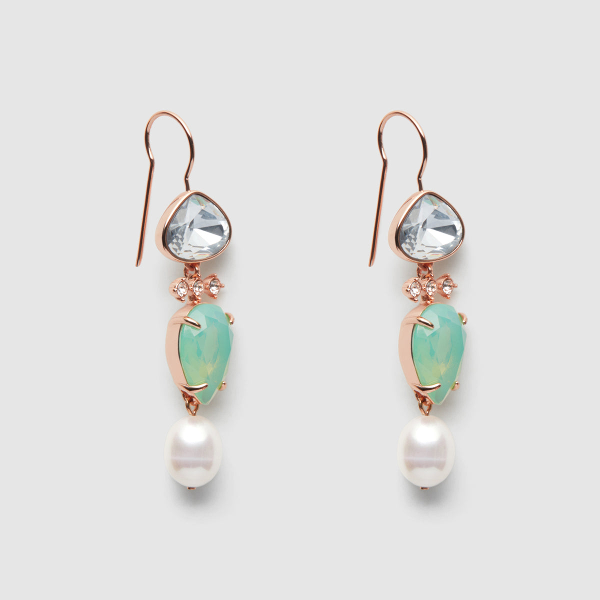 Kingdom Drop Earrings - Turquoise
