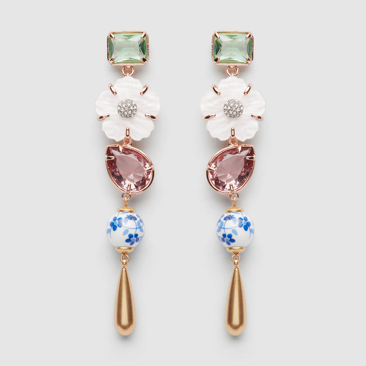 Heirloom Statement Earrings - Multicolour