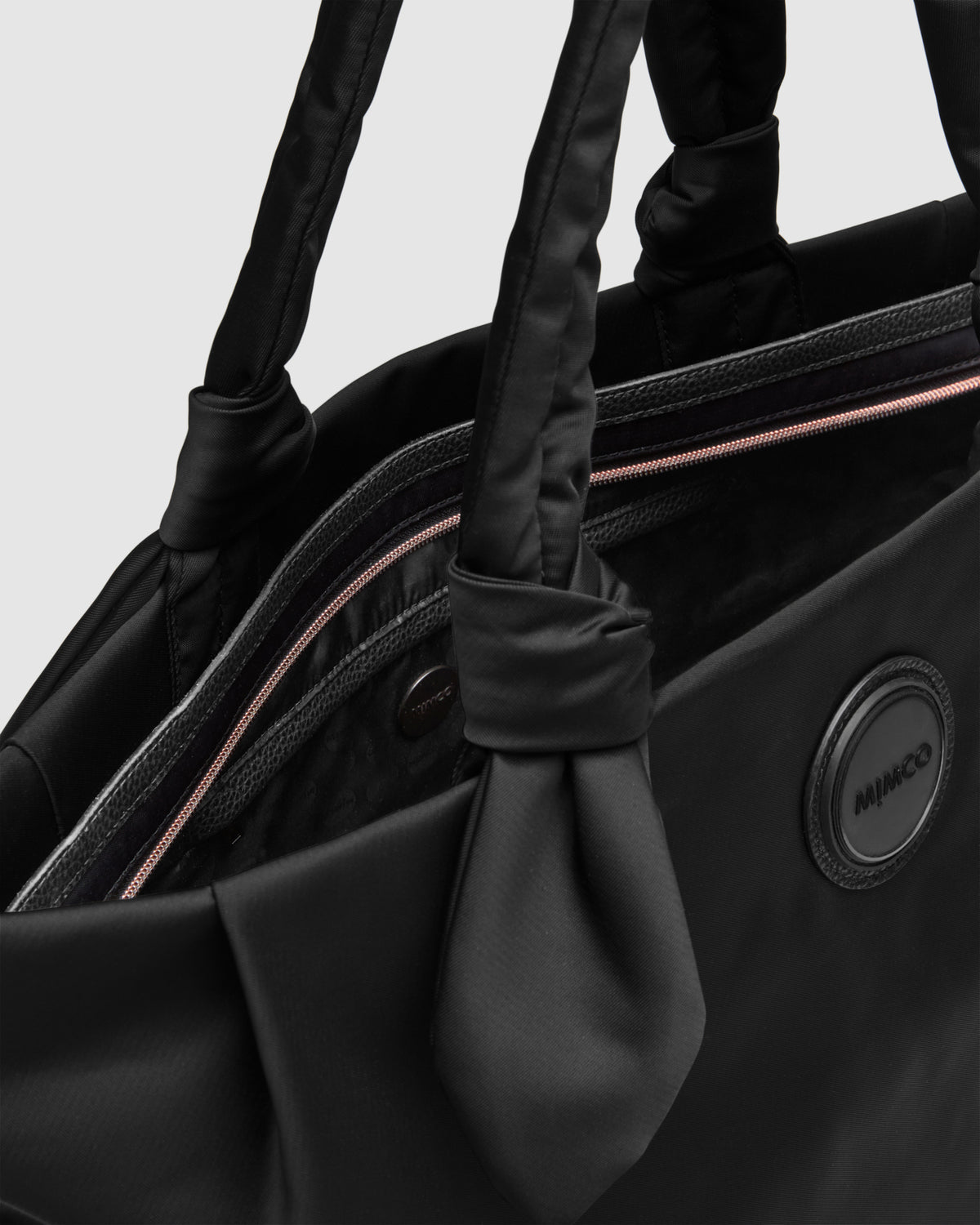 Reclaim Tote Bag - Black Rose Gold