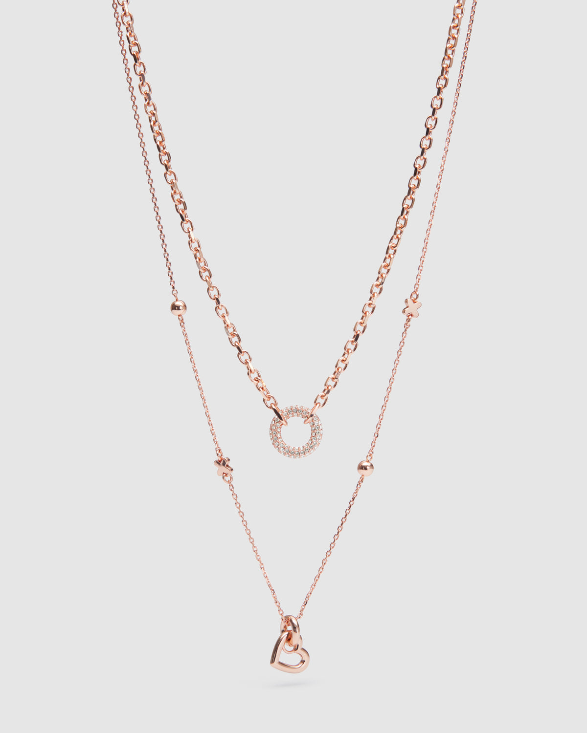 Reflection Necklace - Rose Gold