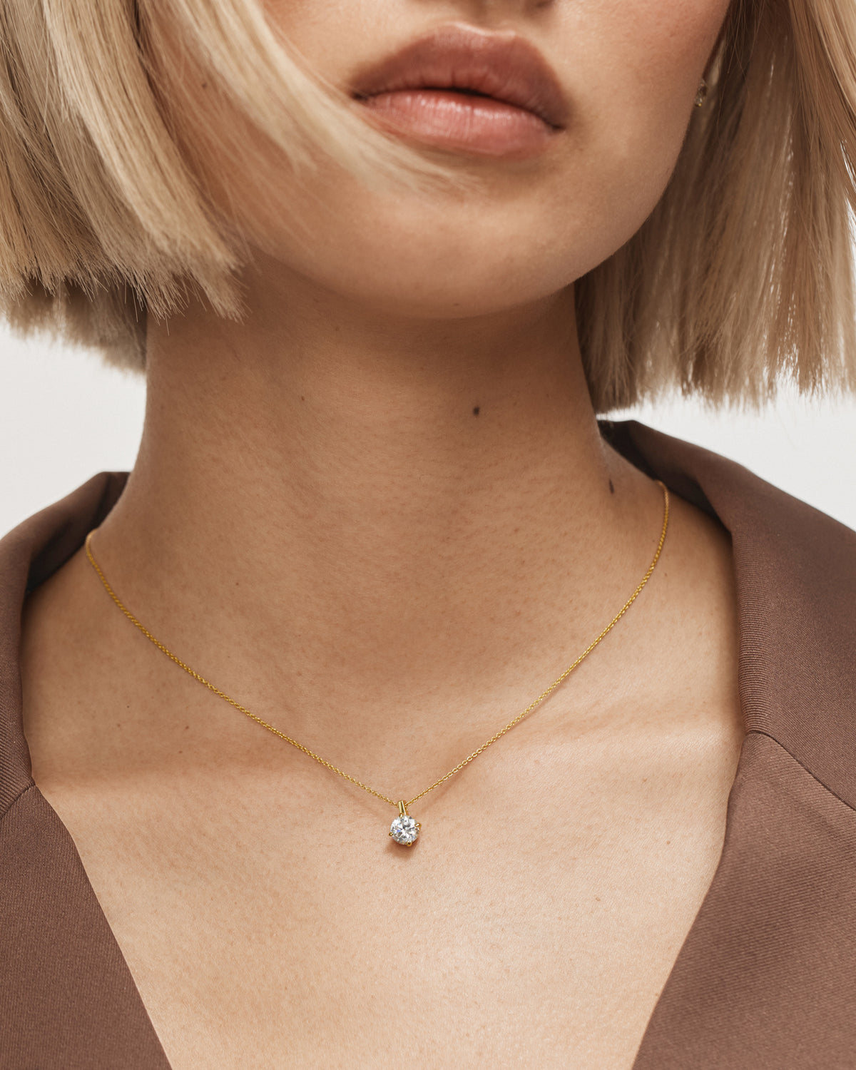 Dia-Mim Necklace - Gold
