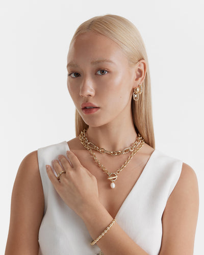 Everly Necklace - Gold
