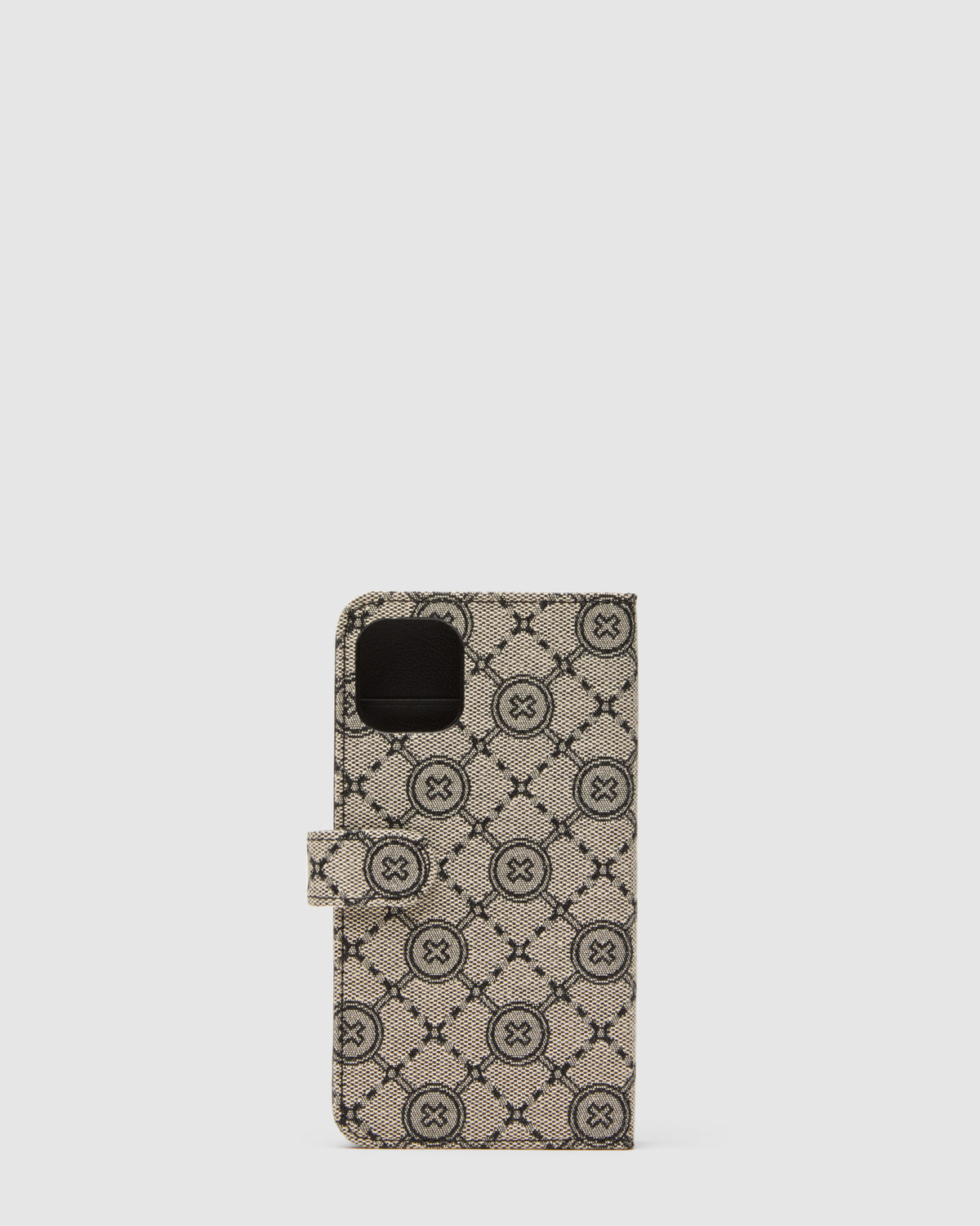 Mim-Gram Flip Case For Iphone 13-13 Pro - Black Light Gold