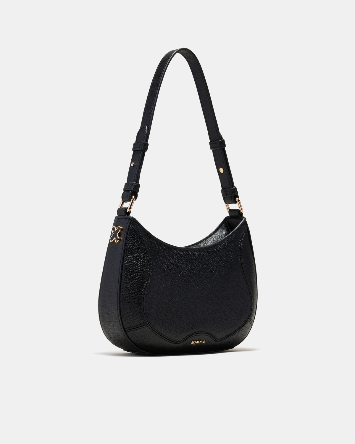 Betsy Shoulder Bag - Black Light Gold