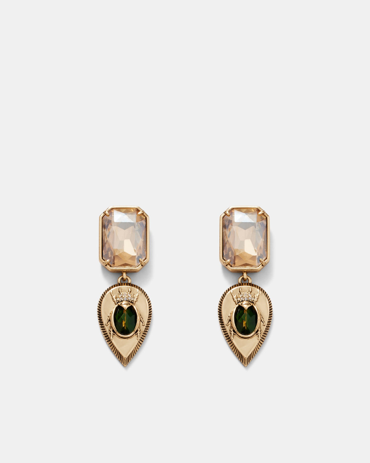 Adventure Drop Earrings - Gold