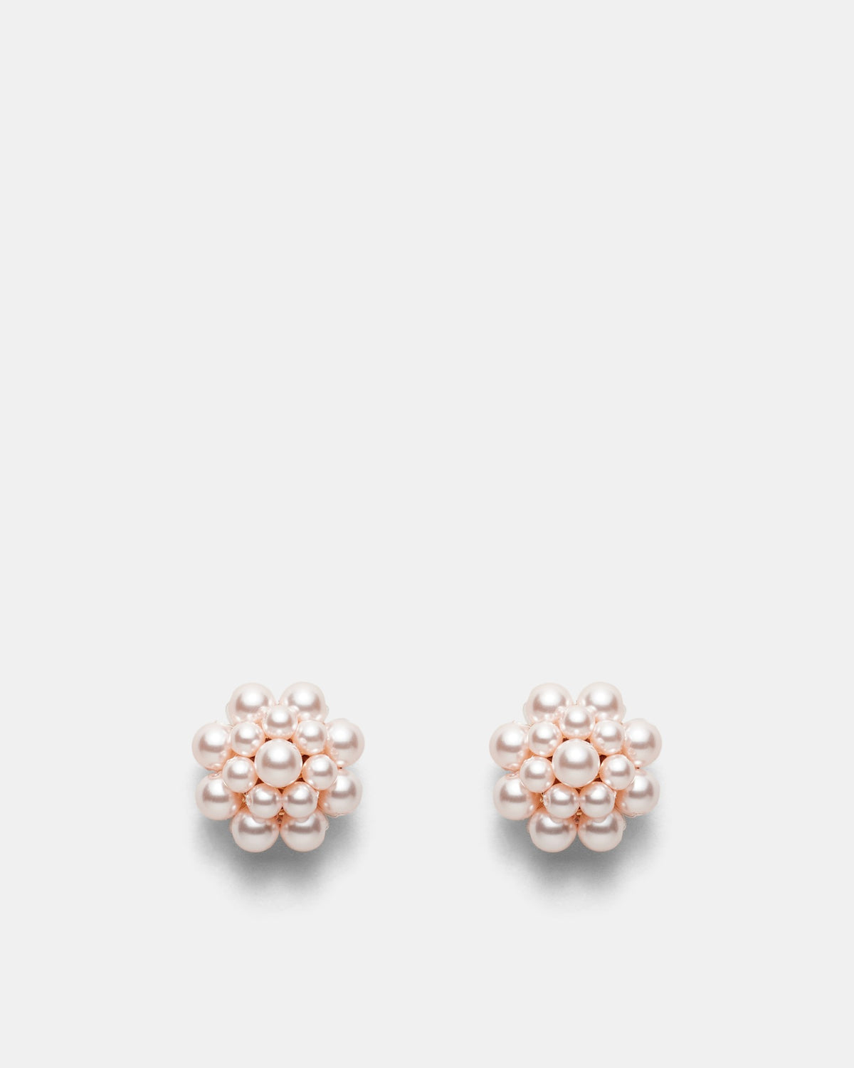 Florete Stud Earrings - Soft Pink