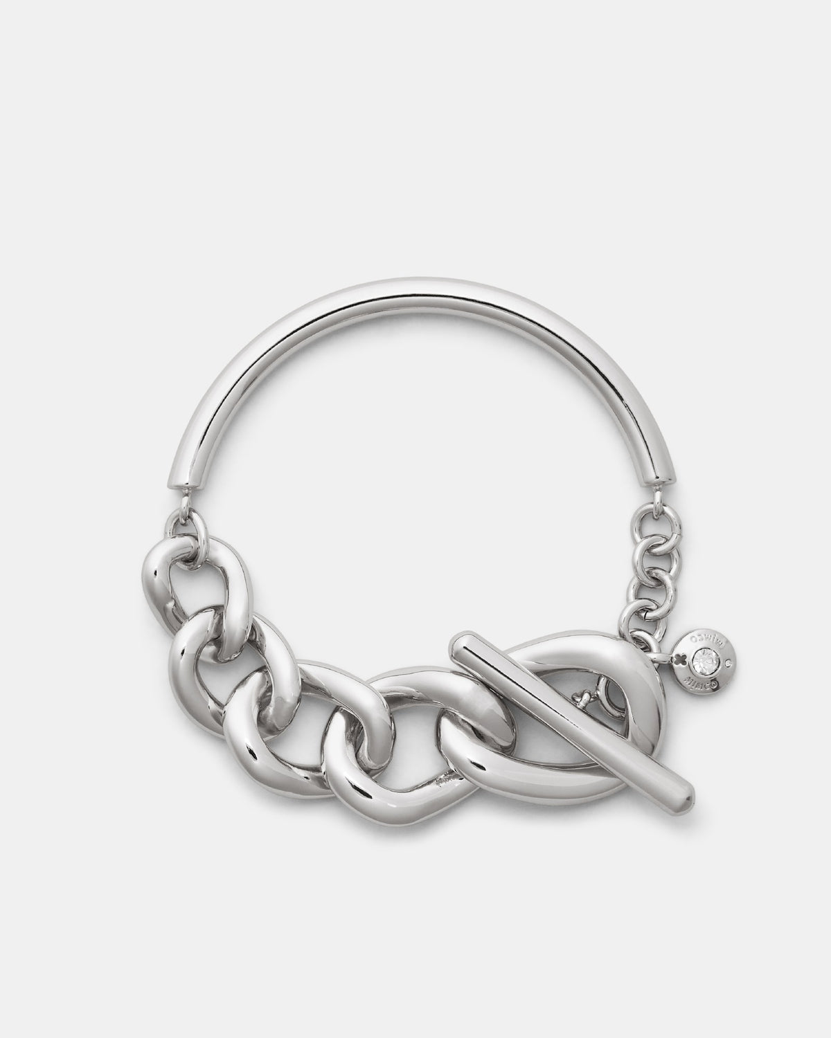 Link Up Bangle - Silver