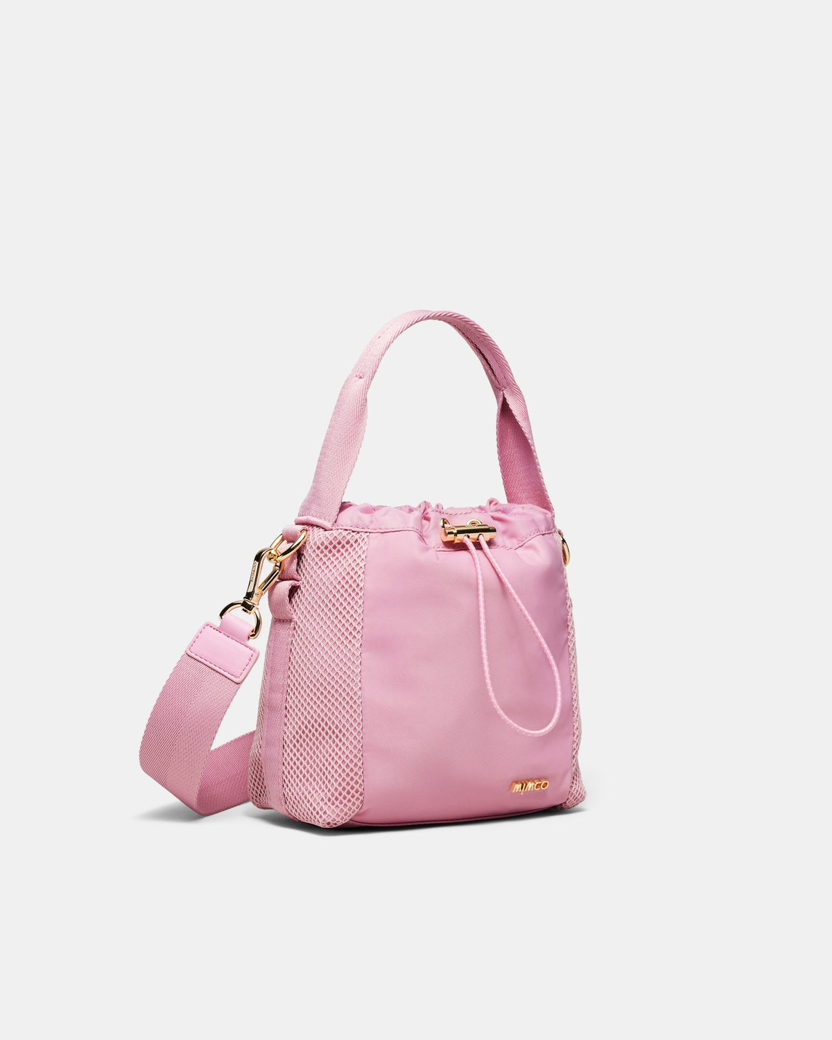 Cady Mini Bucket Crossbody Bag - Pink Dust
