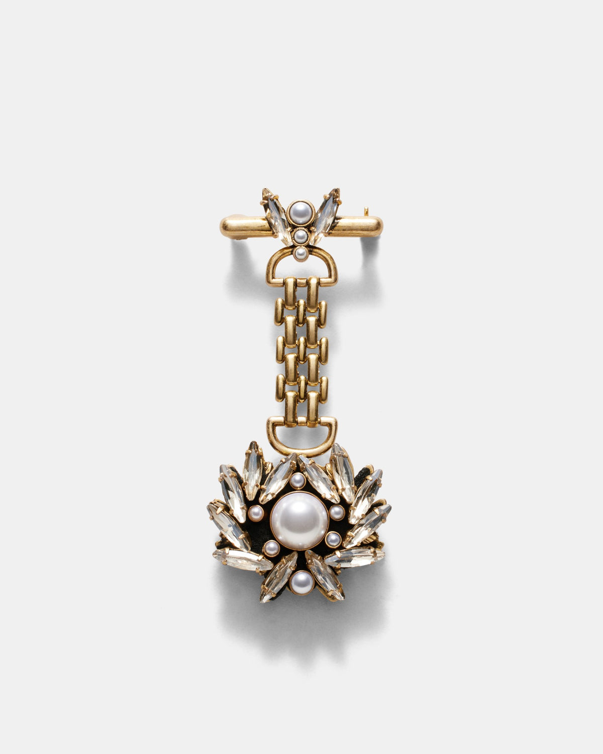 Jewel Club Brooch - Gold