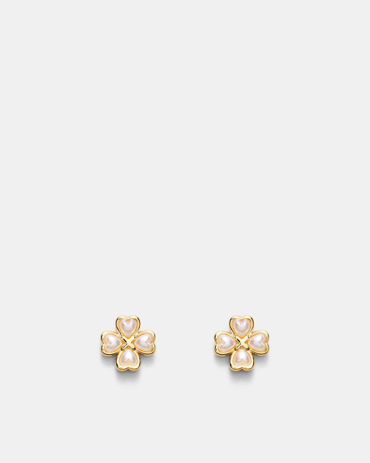 Love & Luck Stud Earrings - Gold