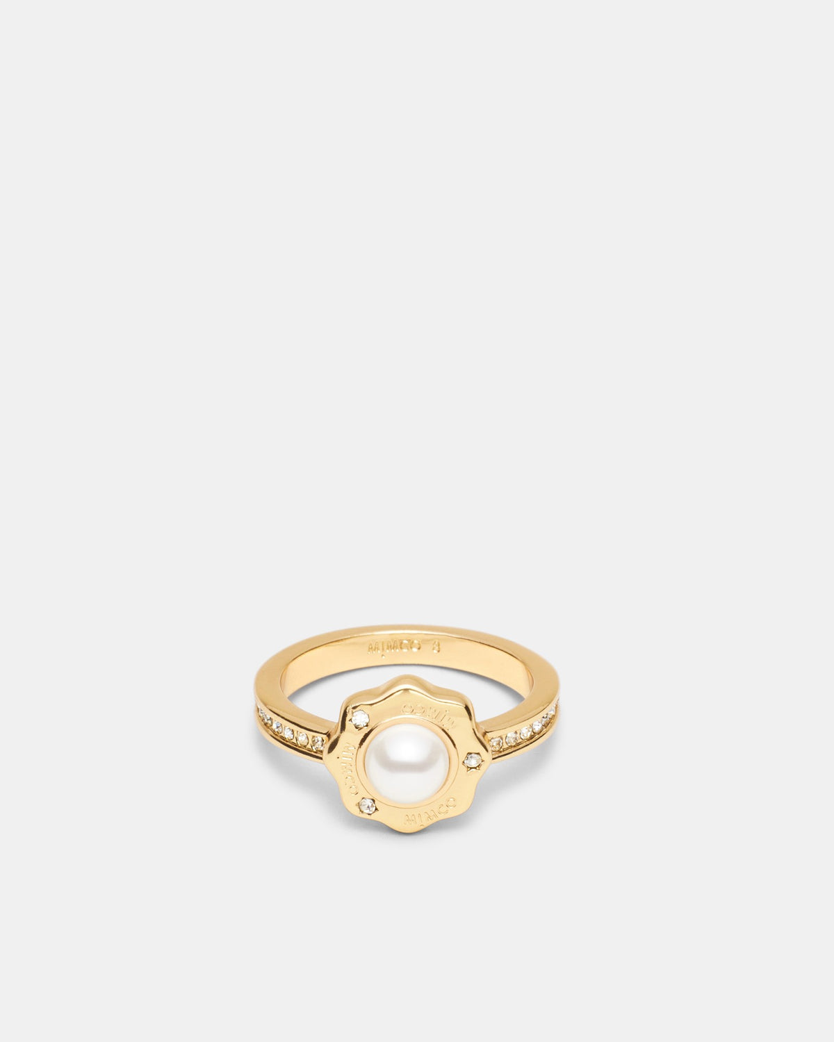 Just Perfect Pearl Ring - Gold