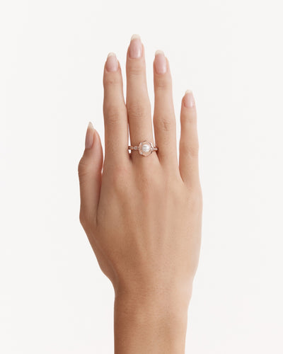 Just Perfect Pearl Ring - Rose Gold