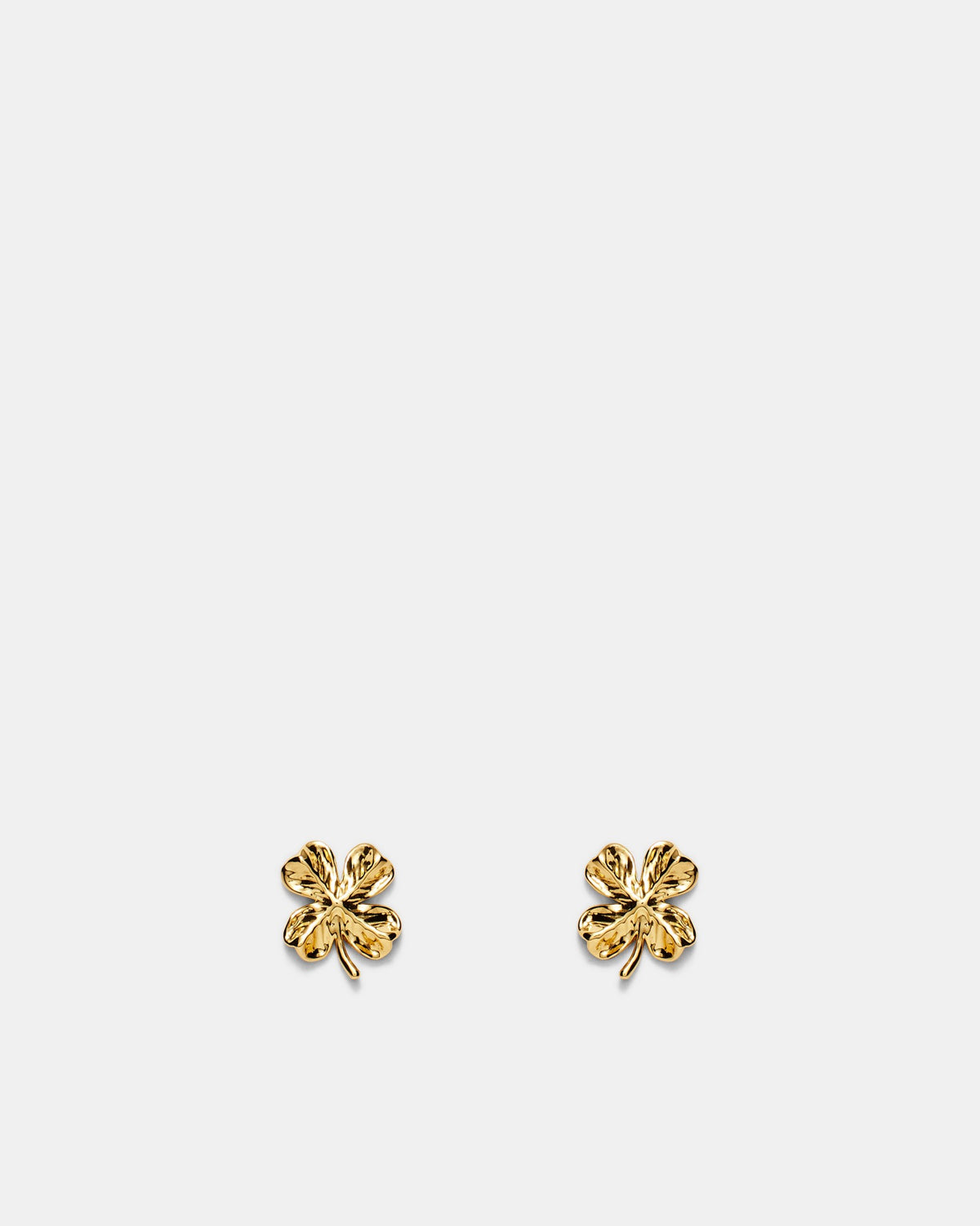 Charm N Cute Stud Earrings - Gold