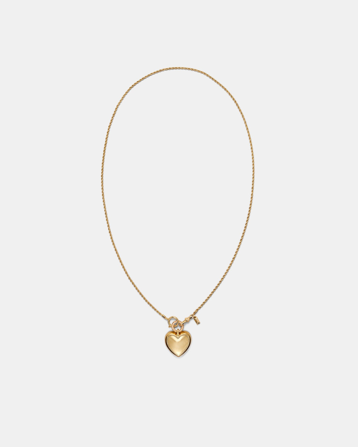 Obsessed Heart Necklace - Gold