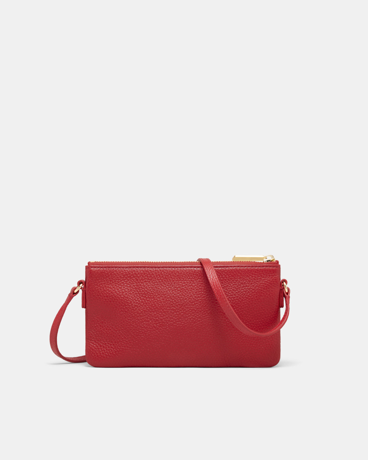Rhiannon Pouch Crossbody Bag - Lipstick Red