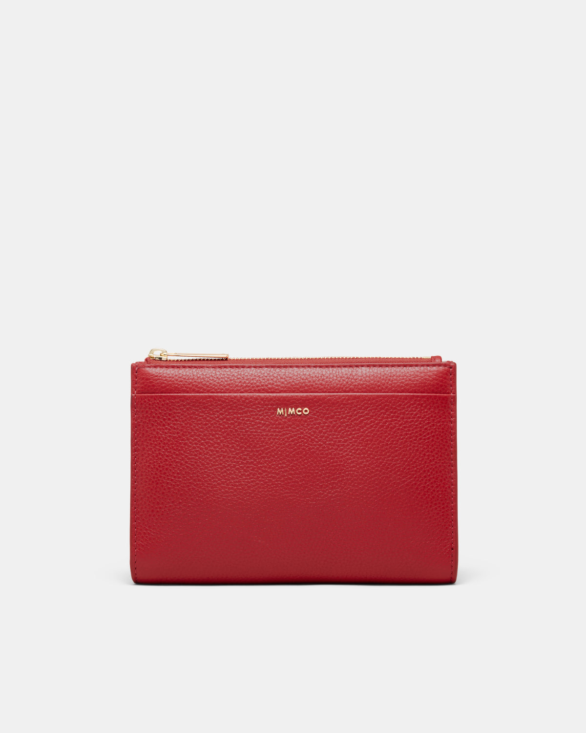 Yvette Gusset Pouch - Lipstick Red