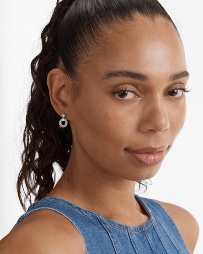 Encanto Drop Earrings - Silver