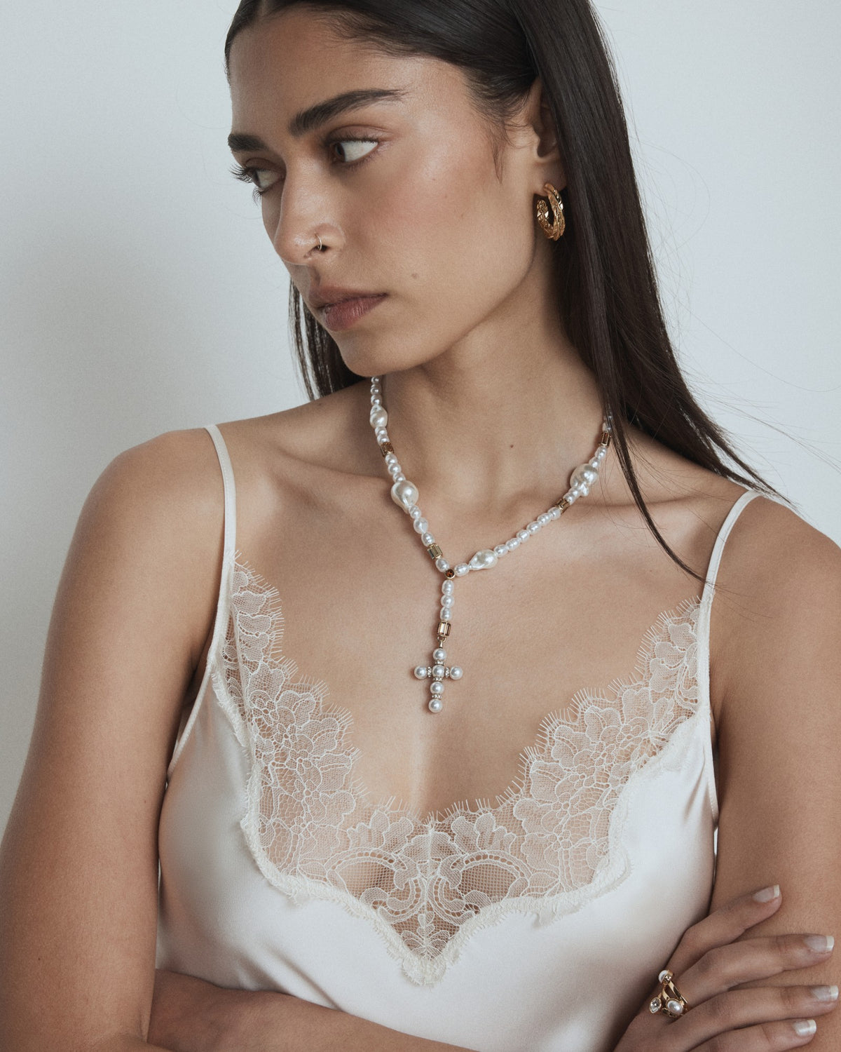 Poetic Necklace - Pearl