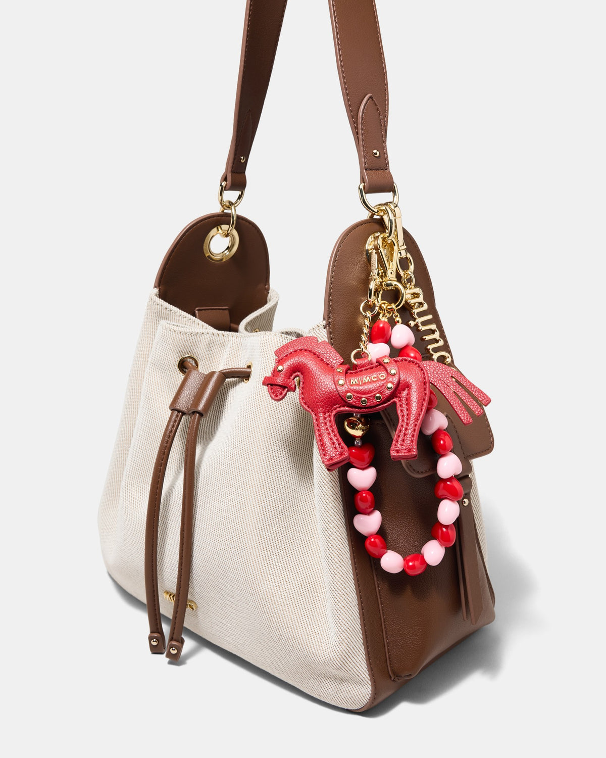 Horse Bag Charm - Lipstick Red