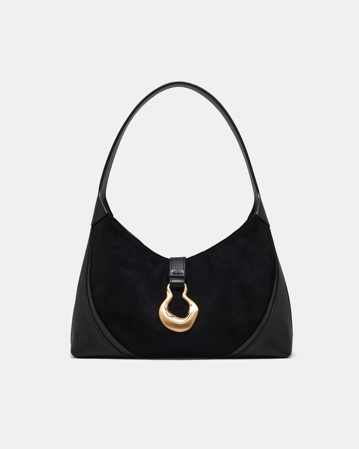 Shield Shoulder Bag - Black