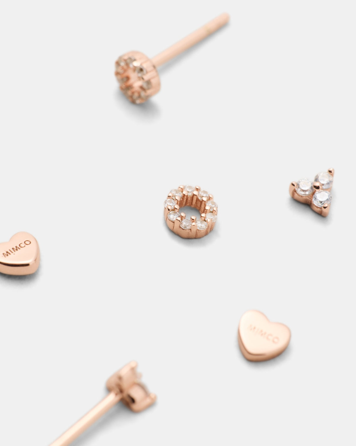 Nimbus Earrings Set - Rose Gold