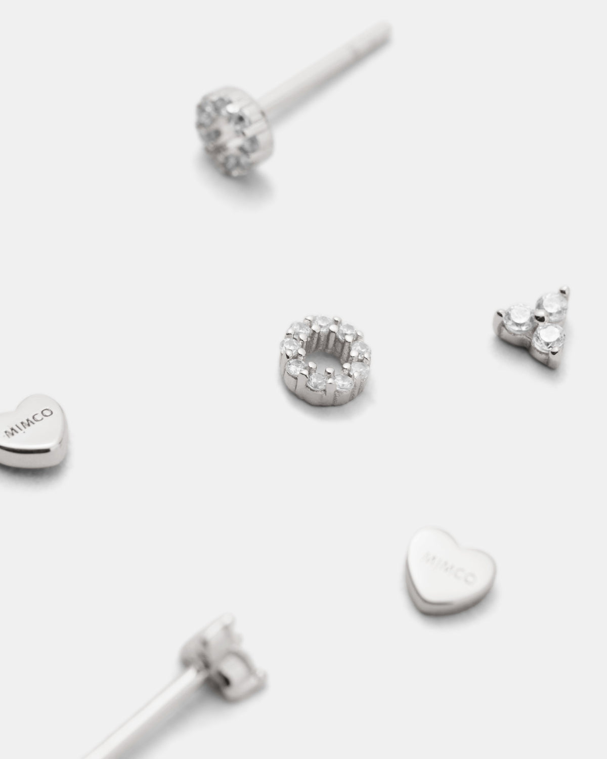 Nimbus Earrings Set - Silver