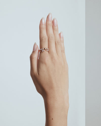 Signatura Ring Set - Rose Gold