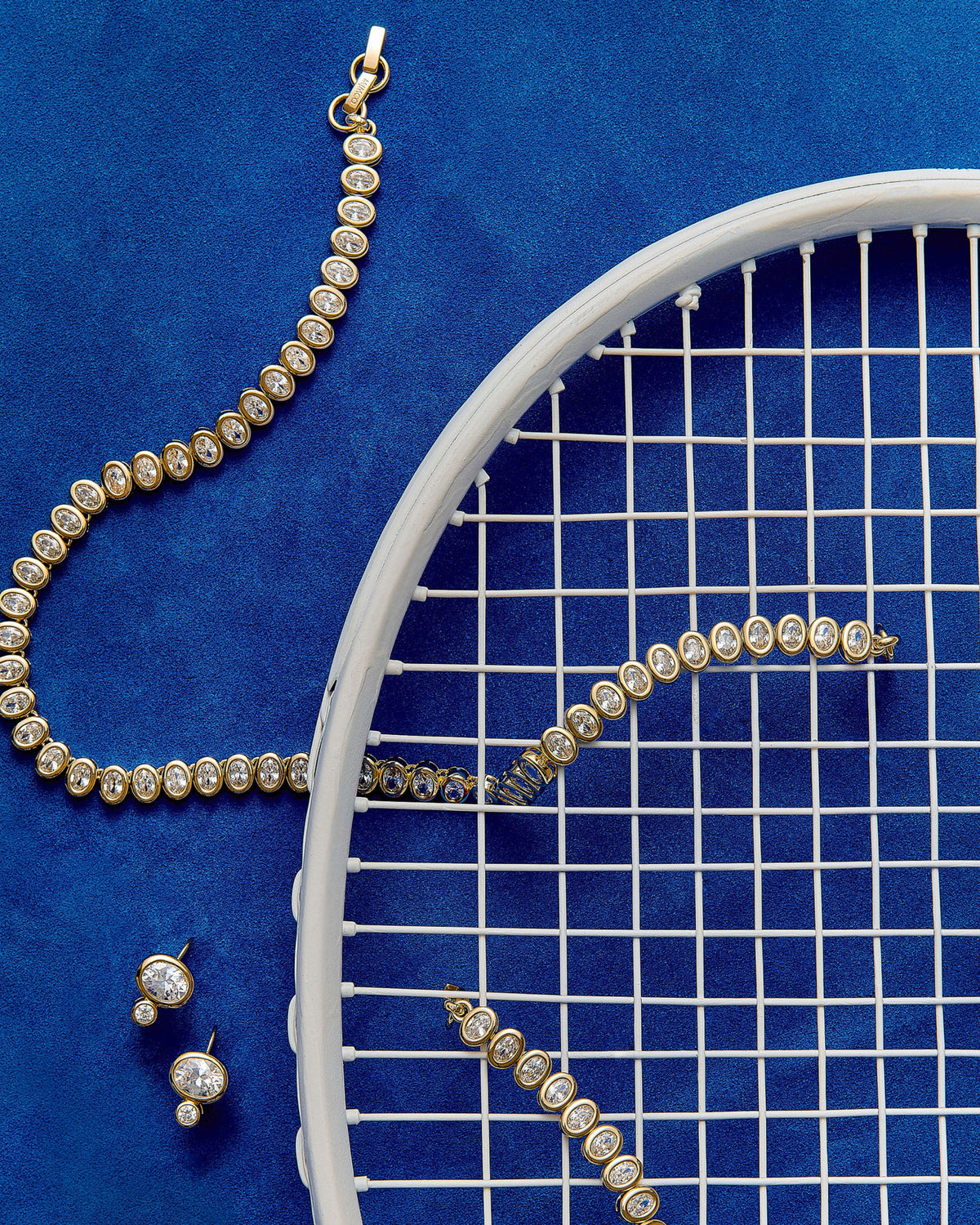 Courtside Necklace - Gold