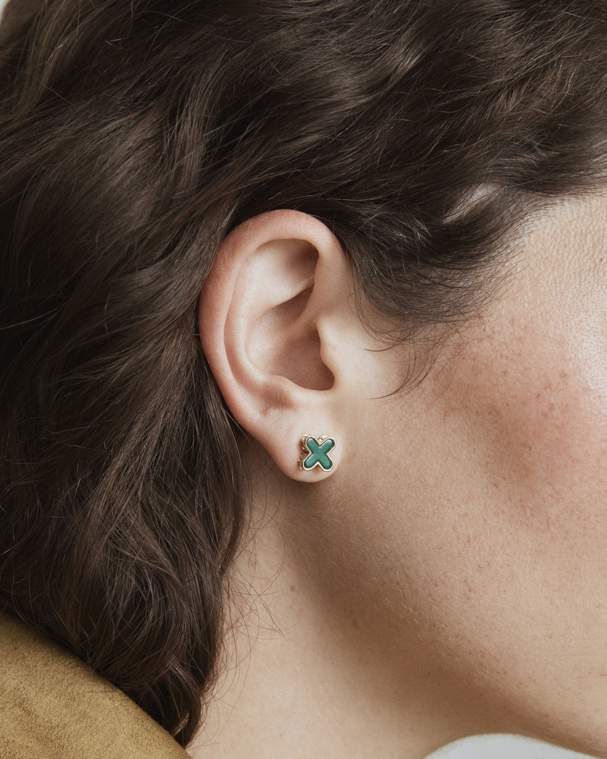 Dreamer Stud Earrings - Thyme