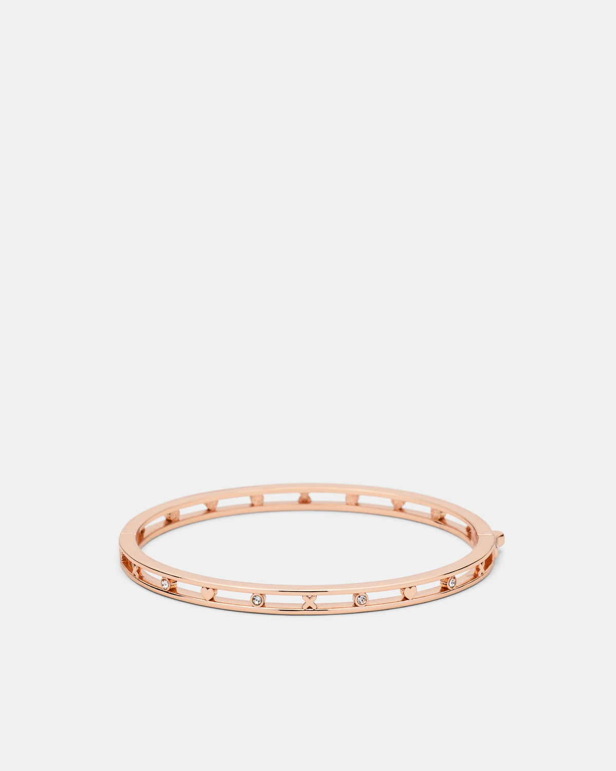 Amulet Bangle - Rose Gold