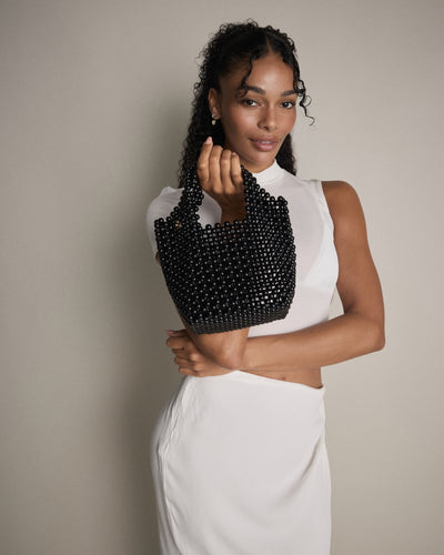 Amelie Beaded Mini Bag