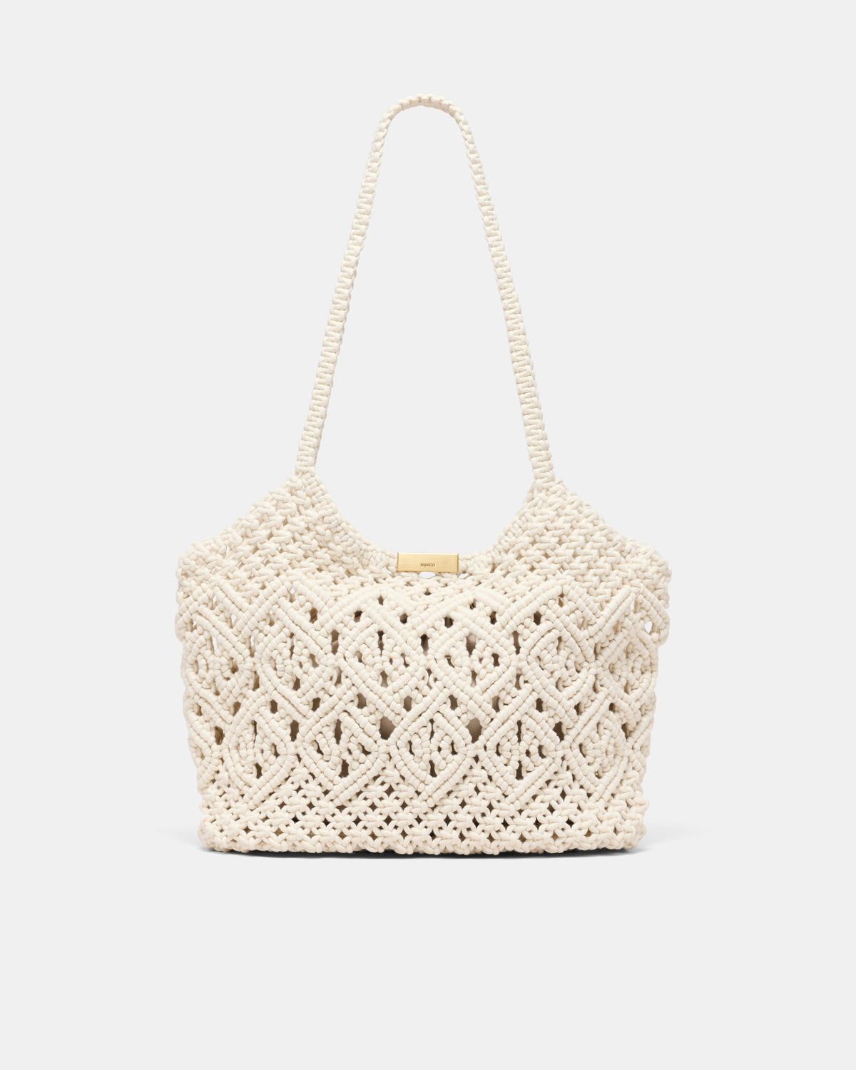 Delta Macrame Tote Bag