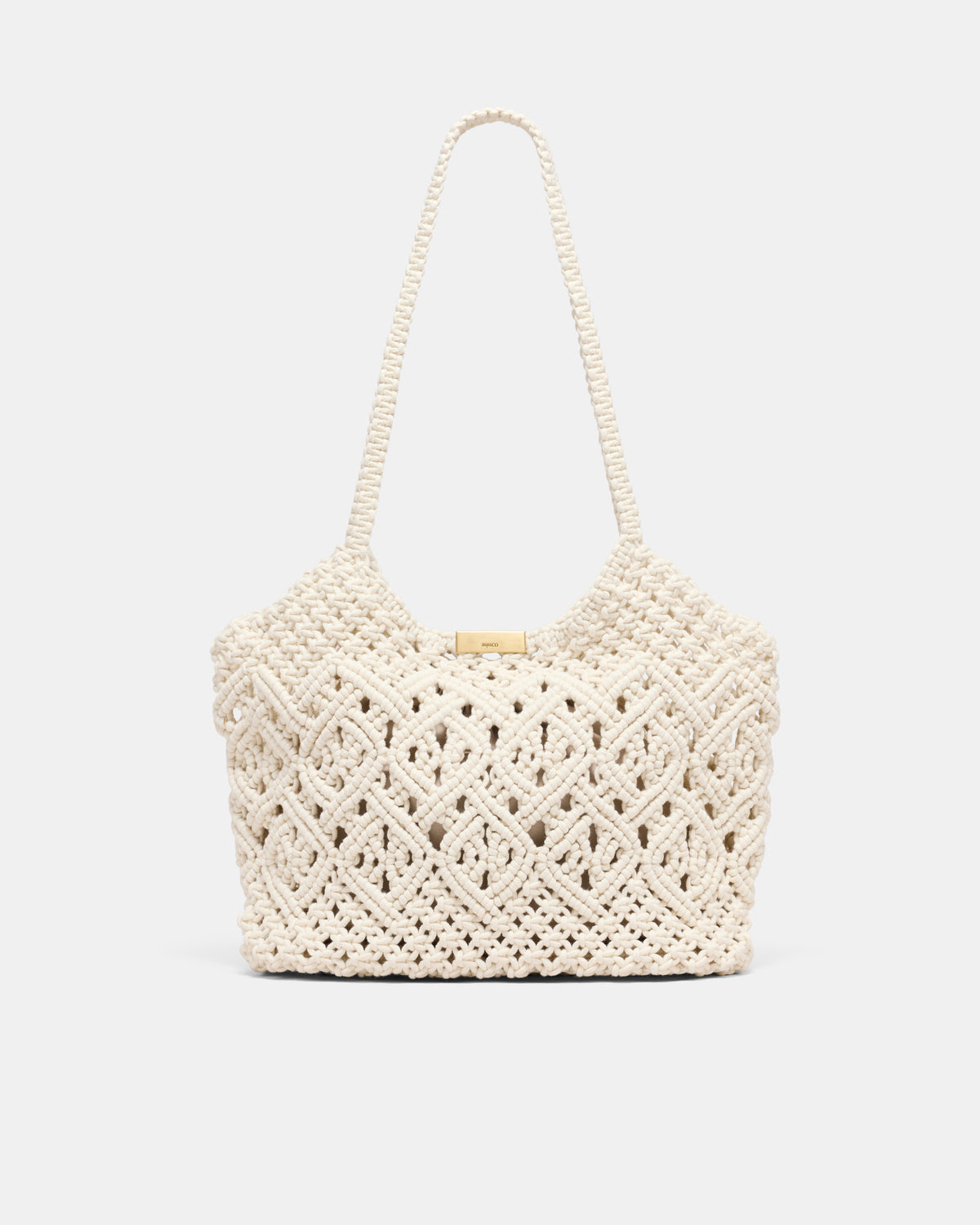 Delta Macrame Tote Bag