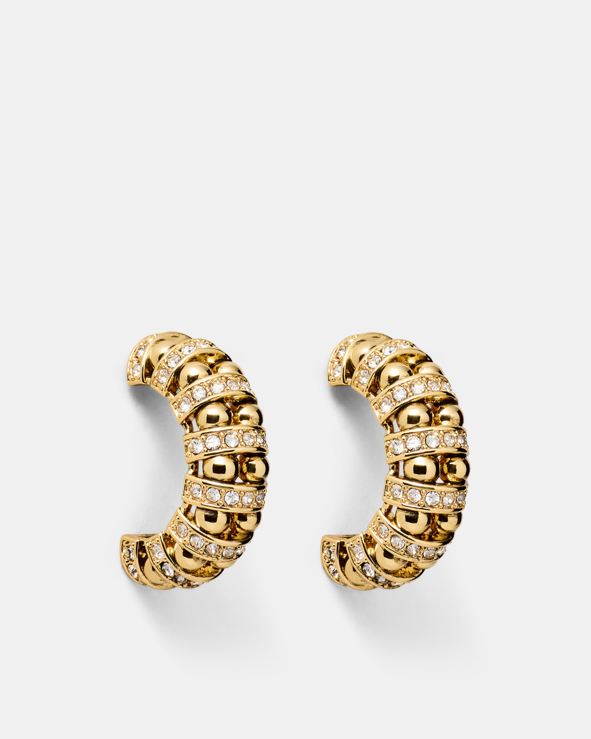 Sun Drift Hoop Earrings